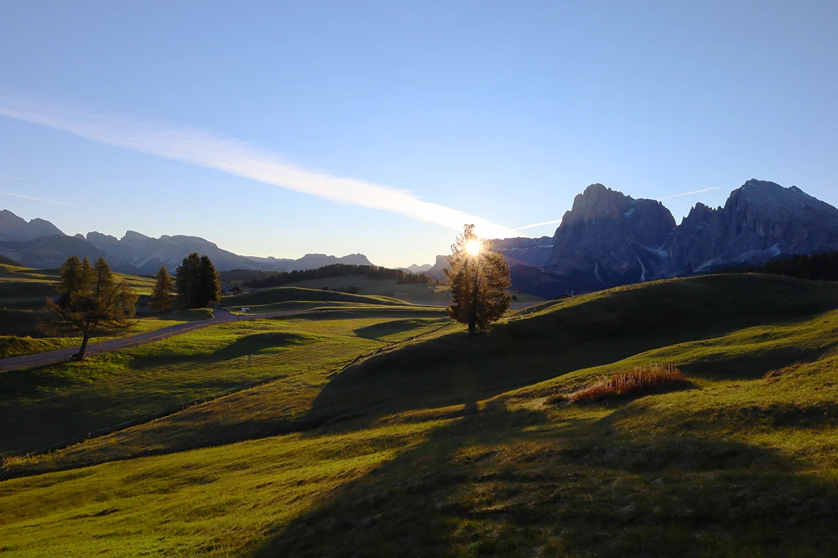 Seiser Alm - Sonnenaufgang